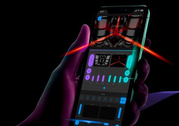 DJVJ IS A LIVE VISUAL MIXING APP FOR YOUR PHONE